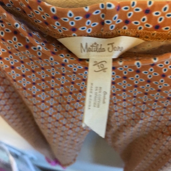 NWOT Matilda Jane ruffle leggings, size 10 - Picture 4 of 4